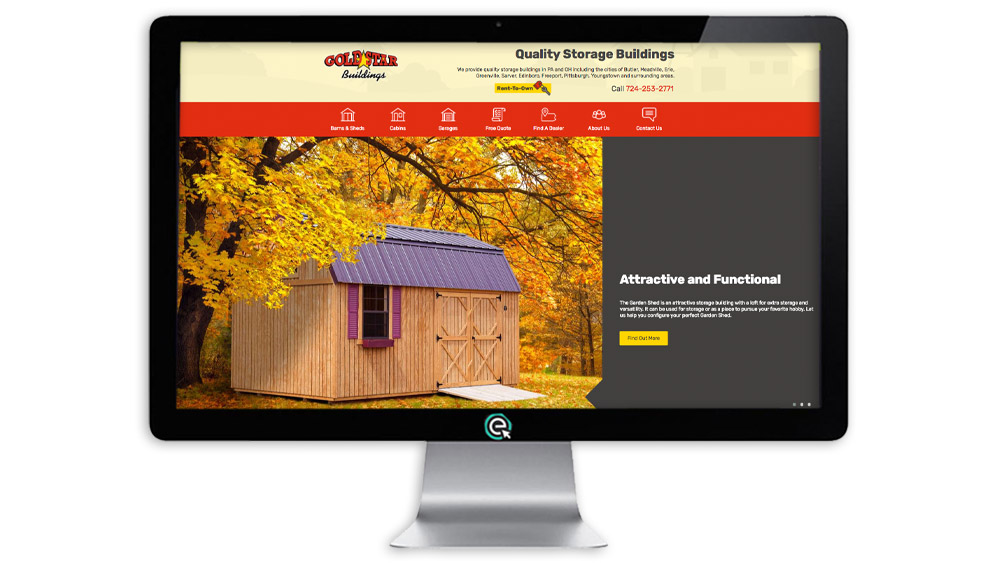 Shed Website Design OH