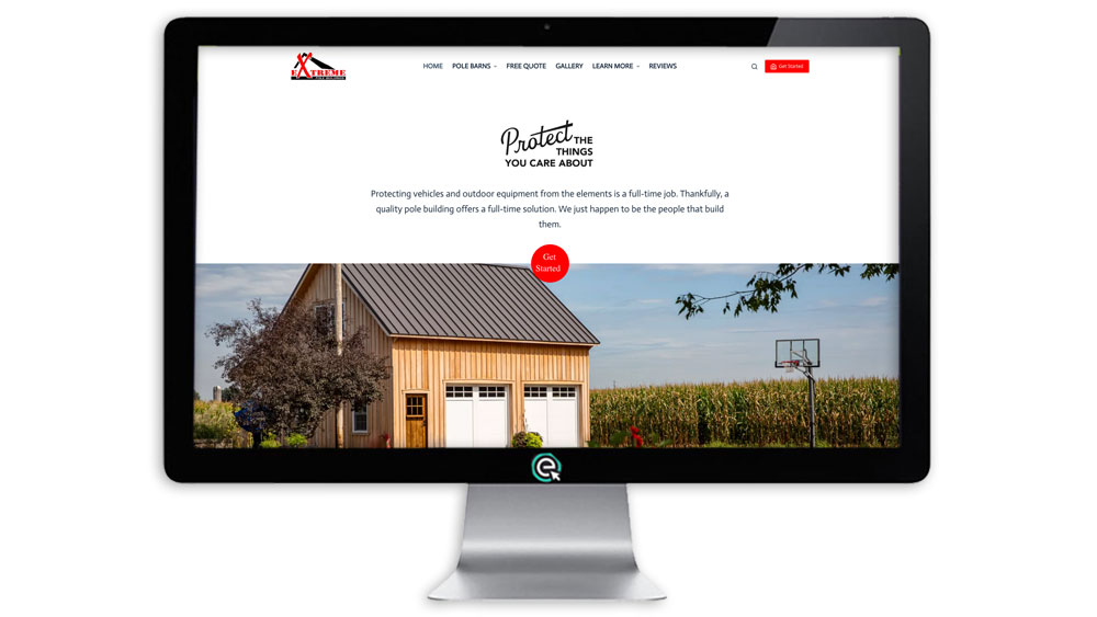 Pole Barn Building Website and Marketing